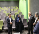 بازدید معاون فرهنگی و اجتماعی وزارت علوم، تحقیقات و فناوری از روند تکمیل و تجهیز پروژه سینمای دانشگاه علامه طباطبائی